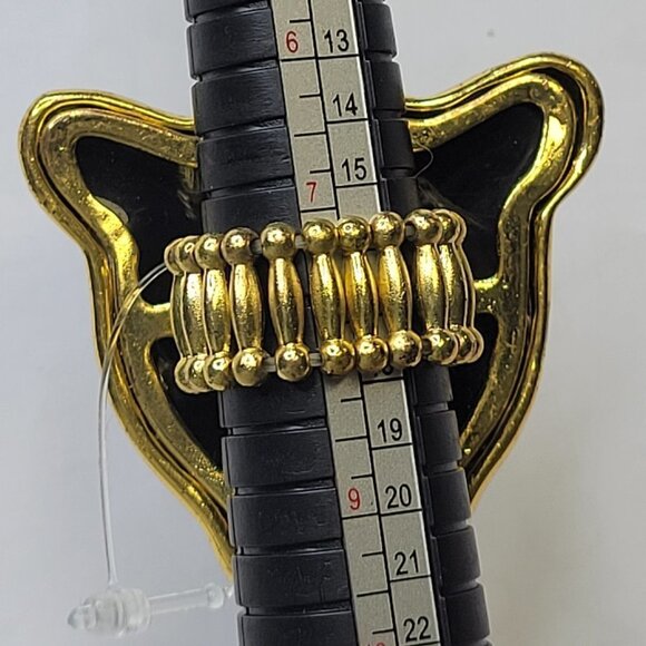 Leopard Ring Tiger Ring In Stretch Band - New - Picture 12 of 12